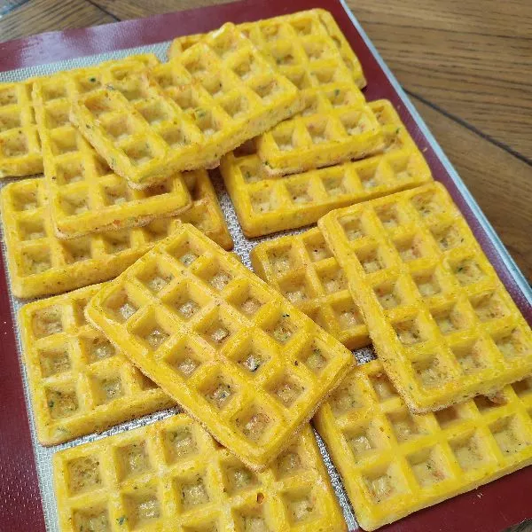 Gaufres au légumes
