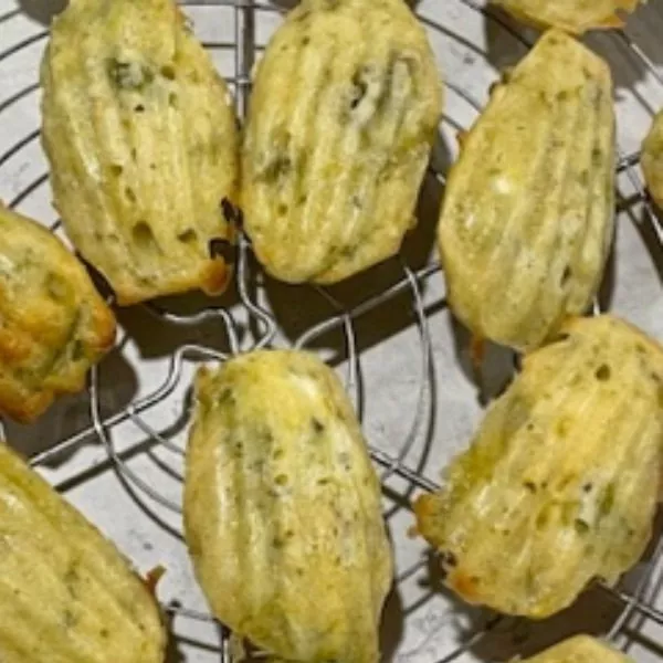 Madeleine asperge boursin