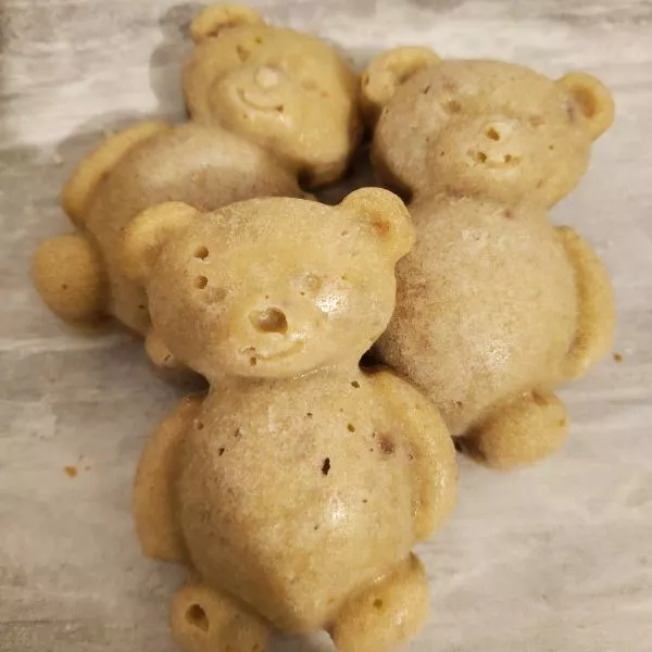 Oursons à la châtaigne façon madeleine