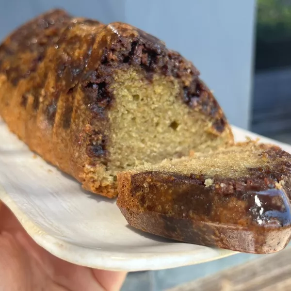 CAKE VANILLE ET PEPITES