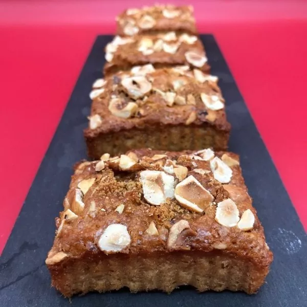 Financiers pralinés noisettes
