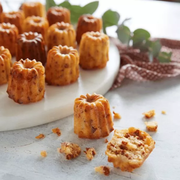 Mini-cannelés au chorizo