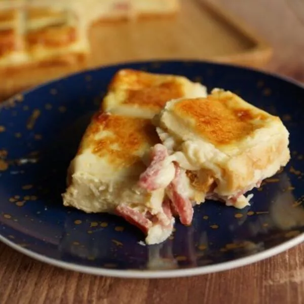 Croque tablette à la savoyarde