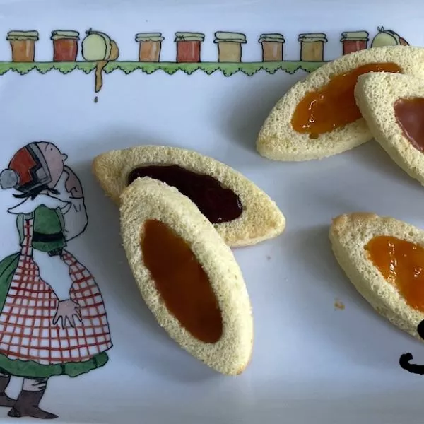 Barquette à la confiture