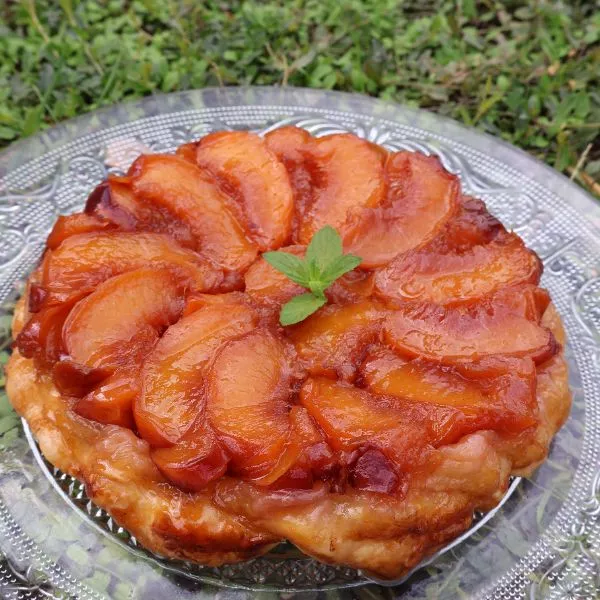 Tatin aux nectarines