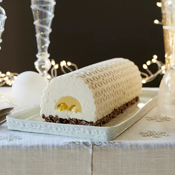 Bûche exotique coco sans lactose