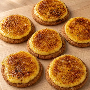 Cookies crème brûlée