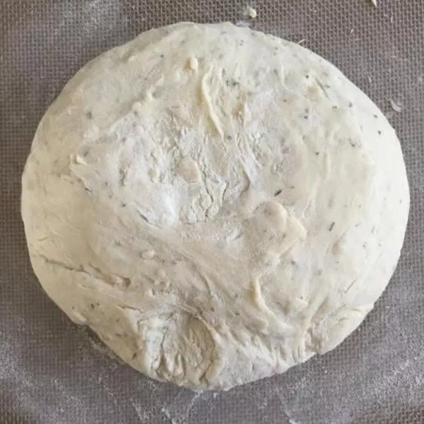 Pâte à pizza aux herbes