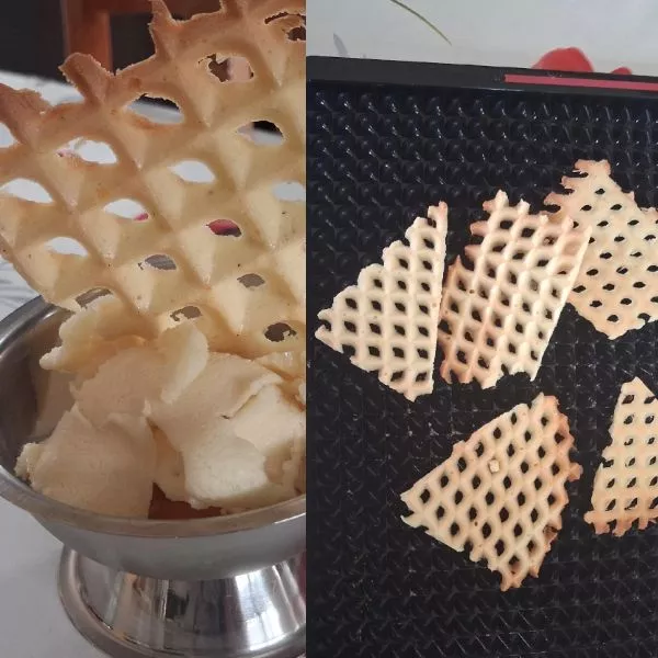 gaufrettes fines et croustillantes