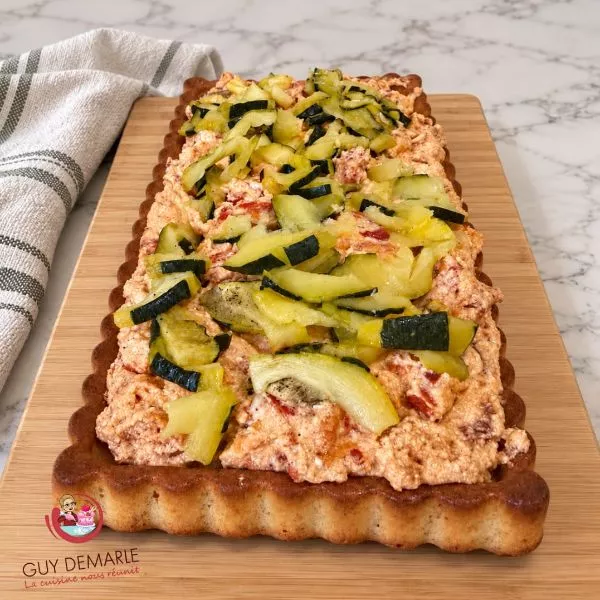 👩🏻‍🍳 TARTE RENVERSEE COURGETTES CHORIZO