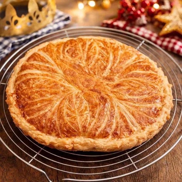 Galette des rois inspirée de Cyril  Lignac - chez Nanou