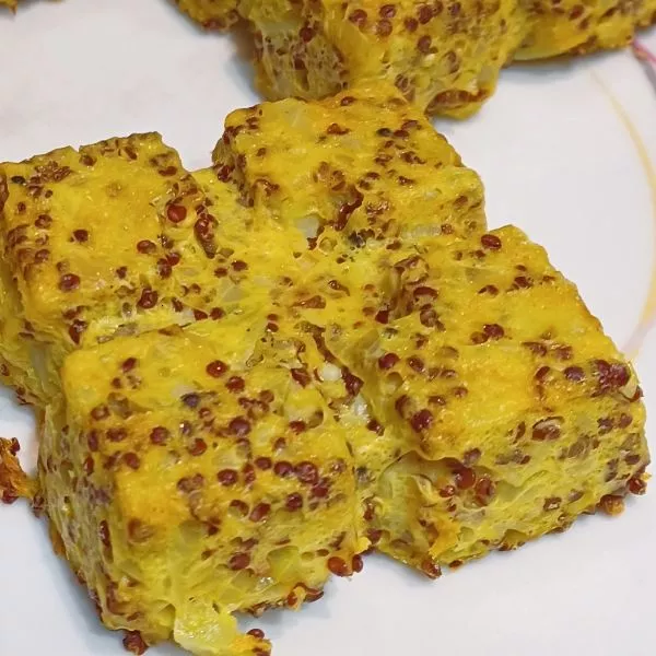 Carrés gourmands quinoa chou-fleur